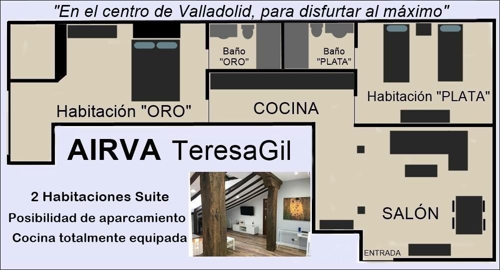 Airva: Apartamento Teresa Gil Valladolid Luaran gambar